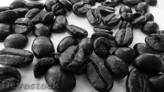 Devostock Coffee Beans Caffeine Roasted 0