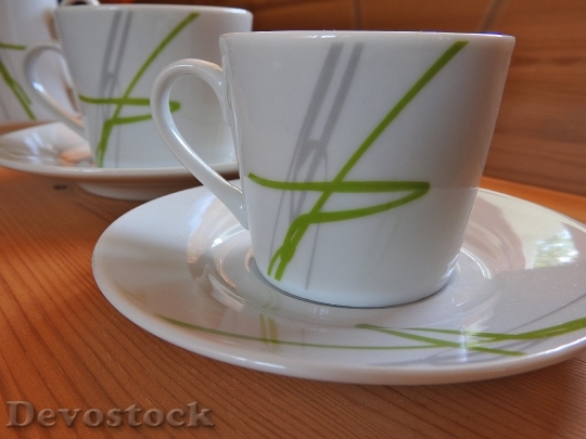 Devostock Coffee Cup Saucer Cup 1
