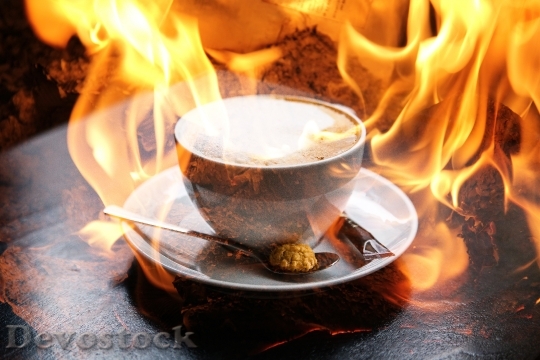 Devostock Coffee Hot Drink Hot