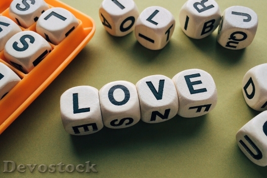 Devostock Love Game Letters 30241 4K