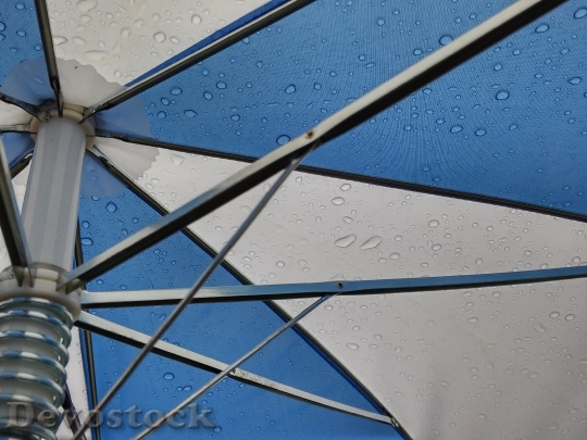 Devostock Umbrella Drop Water Spokes