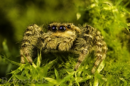Devostock Animal Macro Spider 15890 4K