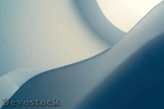 Devostock Art Blue Curve 110370 4K