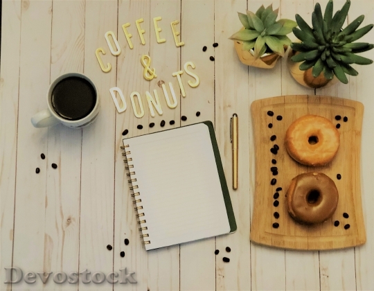 Devostock Art Coffee Notebook 109904 4K
