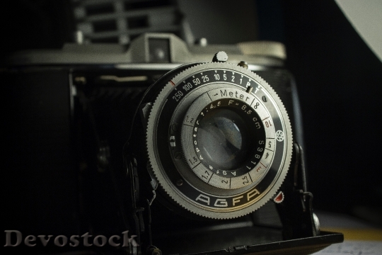 Devostock Camera Vintage Technology 112152 4K