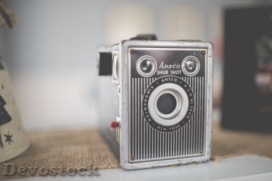 Devostock Camera Vintage Technology 24273 4K