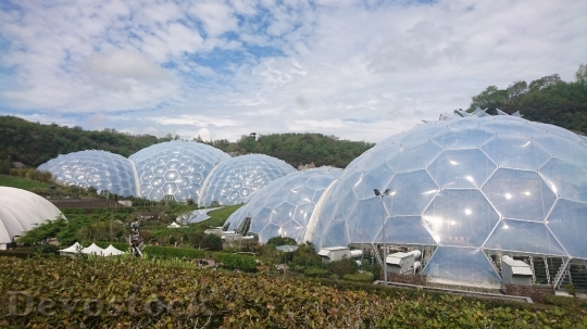Devostock Eden Project Dome Greenhouse HD
