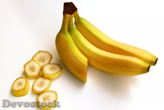 Devostock Food Bananas Fruit 3883 4K