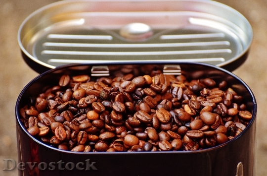 Devostock Food Beans Caffeine 20959 4K