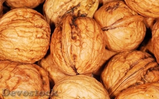 Devostock Food Brown Nuts 7051 4K