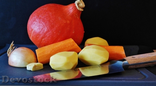 Devostock Food Carrot Knife 22169 4K