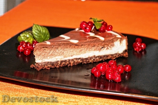 Devostock Food Chocolate Dessert 4713 4K