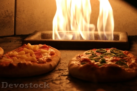 Devostock Food Italian Pizza 109315 4K