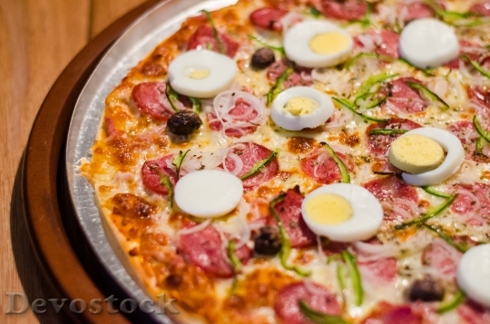 Devostock Food Italian Pizza 84502 4K