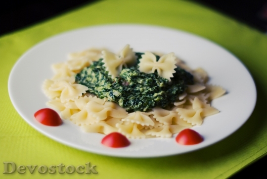 Devostock Food Lunch Pasta 813 4K