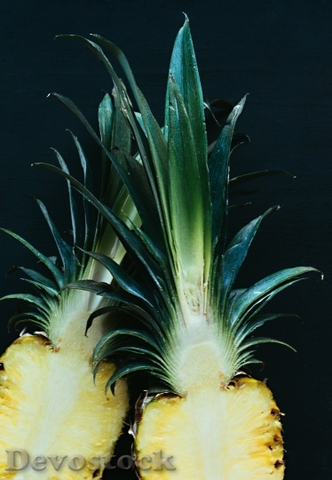 Devostock Food Pineapple Fruit 107181 4K
