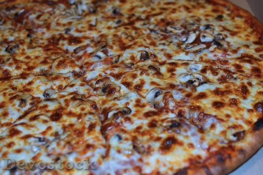 Devostock Food Pizza Cheese 26293 4K