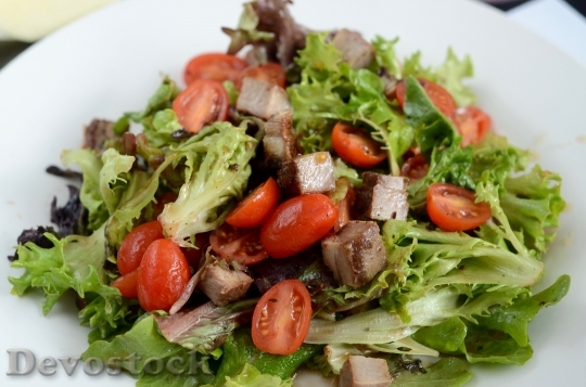 Devostock Food Plate Salad 80661 4K