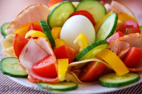 Devostock Food Salad Healthy 215 4K