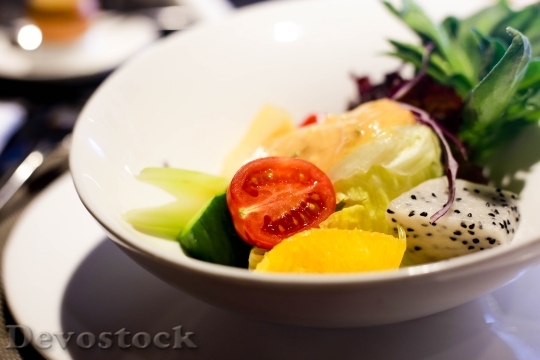 Devostock Food Salad Healthy 5983 4K