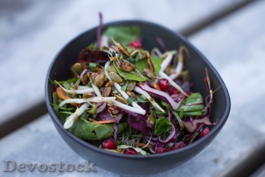 Devostock Food Salad Healthy 62877 4K