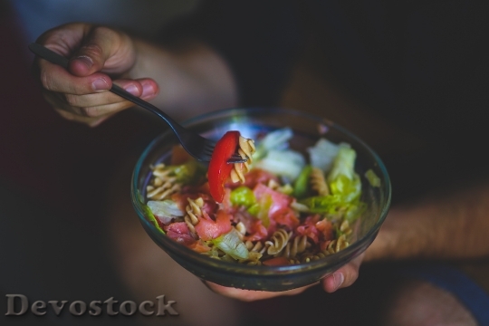 Devostock Food Salad Healthy 686 4K