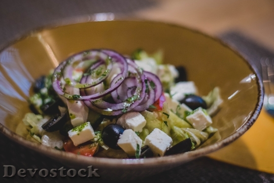 Devostock Food Salad Healthy 72464 4K