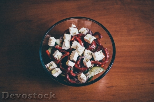 Devostock Food Salad Healthy 905 4K