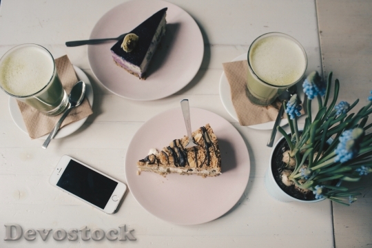 Devostock Food Smartphone Drink 101225 4K