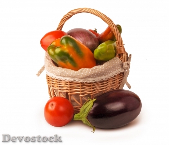 Devostock Food Vegetables Basket 3559 4K