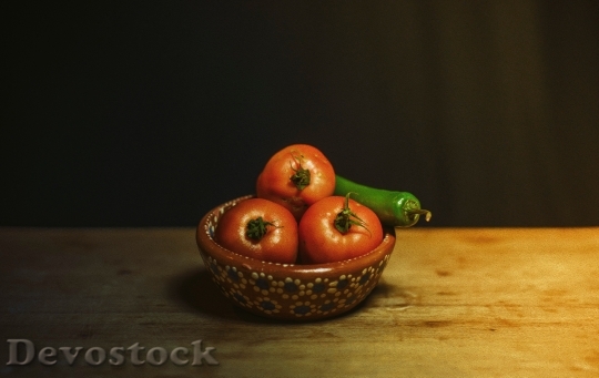 Devostock Food Vegetables Tomatoes 24167 4K