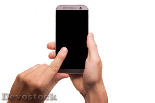Devostock Hands Smartphone Technology 3764 4K