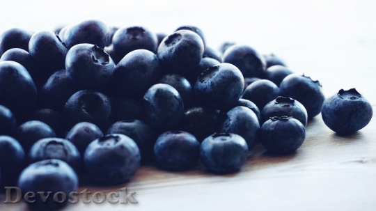 Devostock Healthy Fruits Blueberries 4K