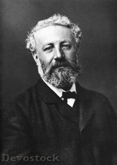 Devostock Jules Verne Writer Novelist HD
