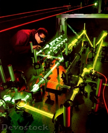 Devostock Laser Laser Experiment Light HD