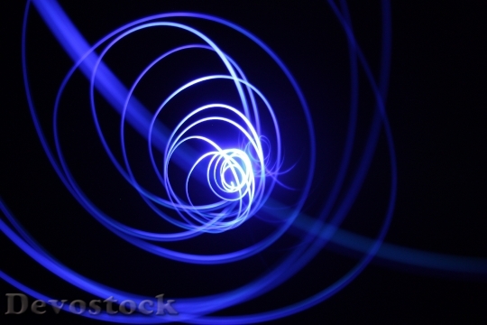 Devostock Light Spiral Fractal Art HD