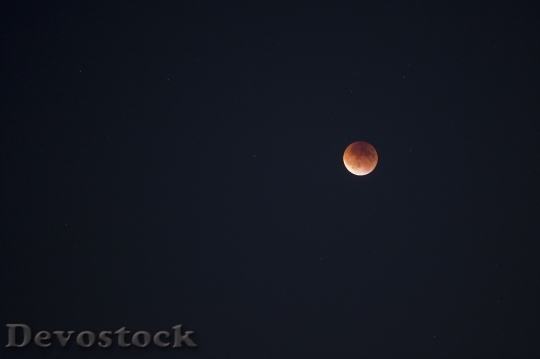 Devostock Lunar Eclipse Blood Moon HD