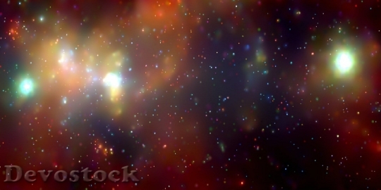Devostock Milky Way Center Galaxies HD
