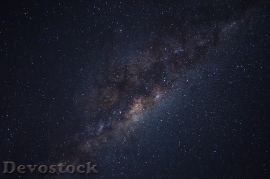 Devostock Milky Way Galaxy Stars HD