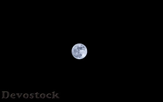 Devostock Moon Night Long Dark HD
