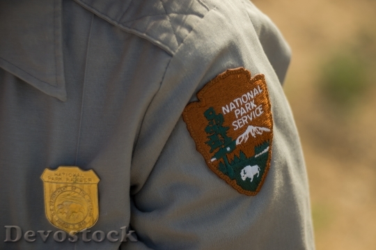 Devostock National Park Service Badge HD