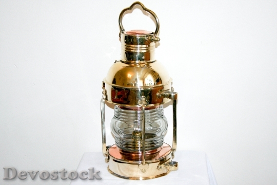 Devostock Nautical Brass Lamp 692734 HD