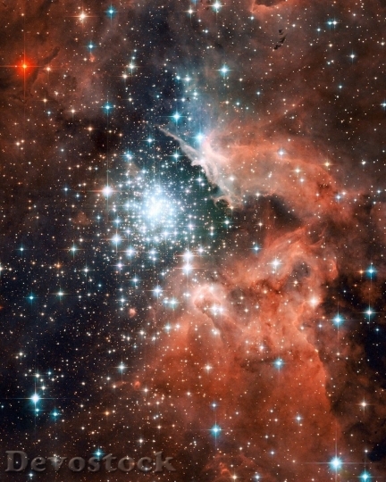 Devostock Ngc 3603 Emission Nebula HD