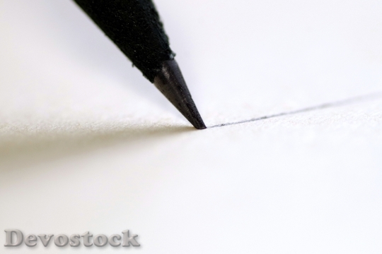 Devostock Pencil To Write Sharpened 1 HD