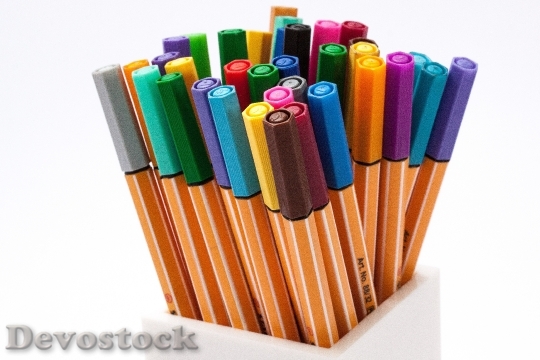 Devostock Pens Colorful Colourful 5390 4K