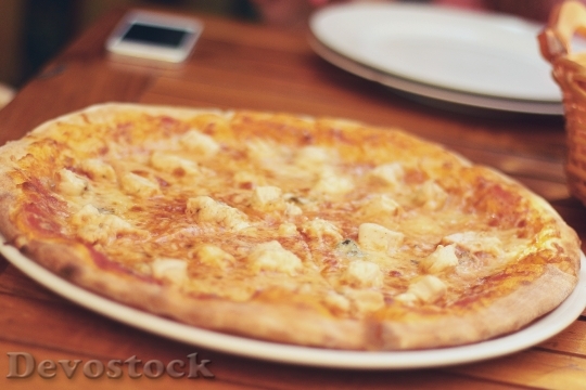 Devostock Pizza Restaurant Dinner 4K