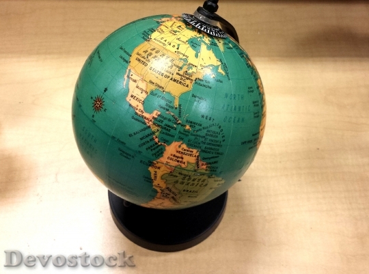 Devostock School Geography World Globe HD