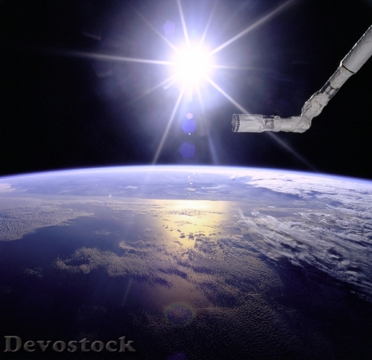 Devostock Space Shuttle Outer Space HD