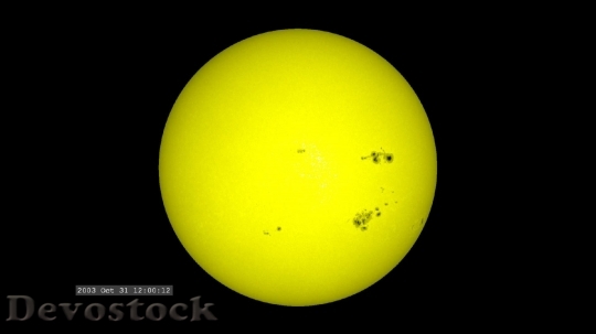 Devostock Sun Spots Sun Solar HD