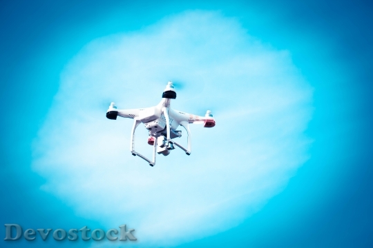 Devostock Technology Aerial Blue Sky 6799 4K
